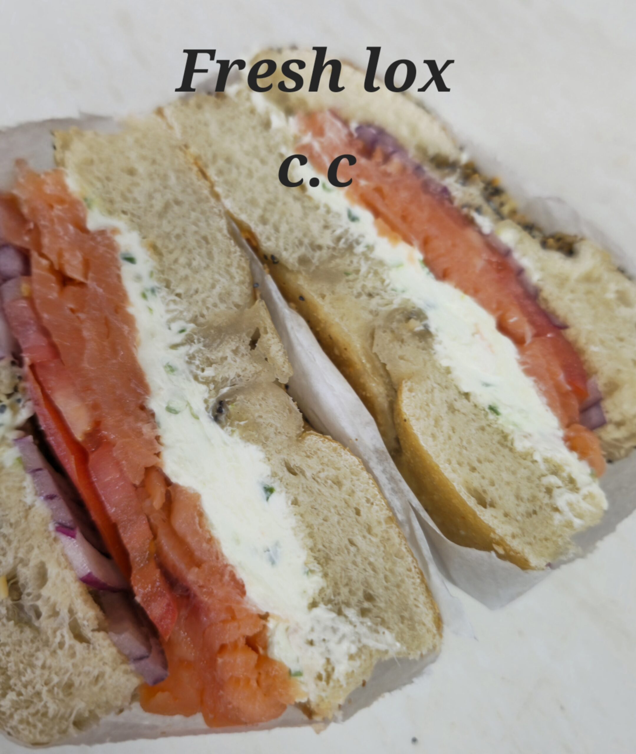 Nova Lox Bagel Special