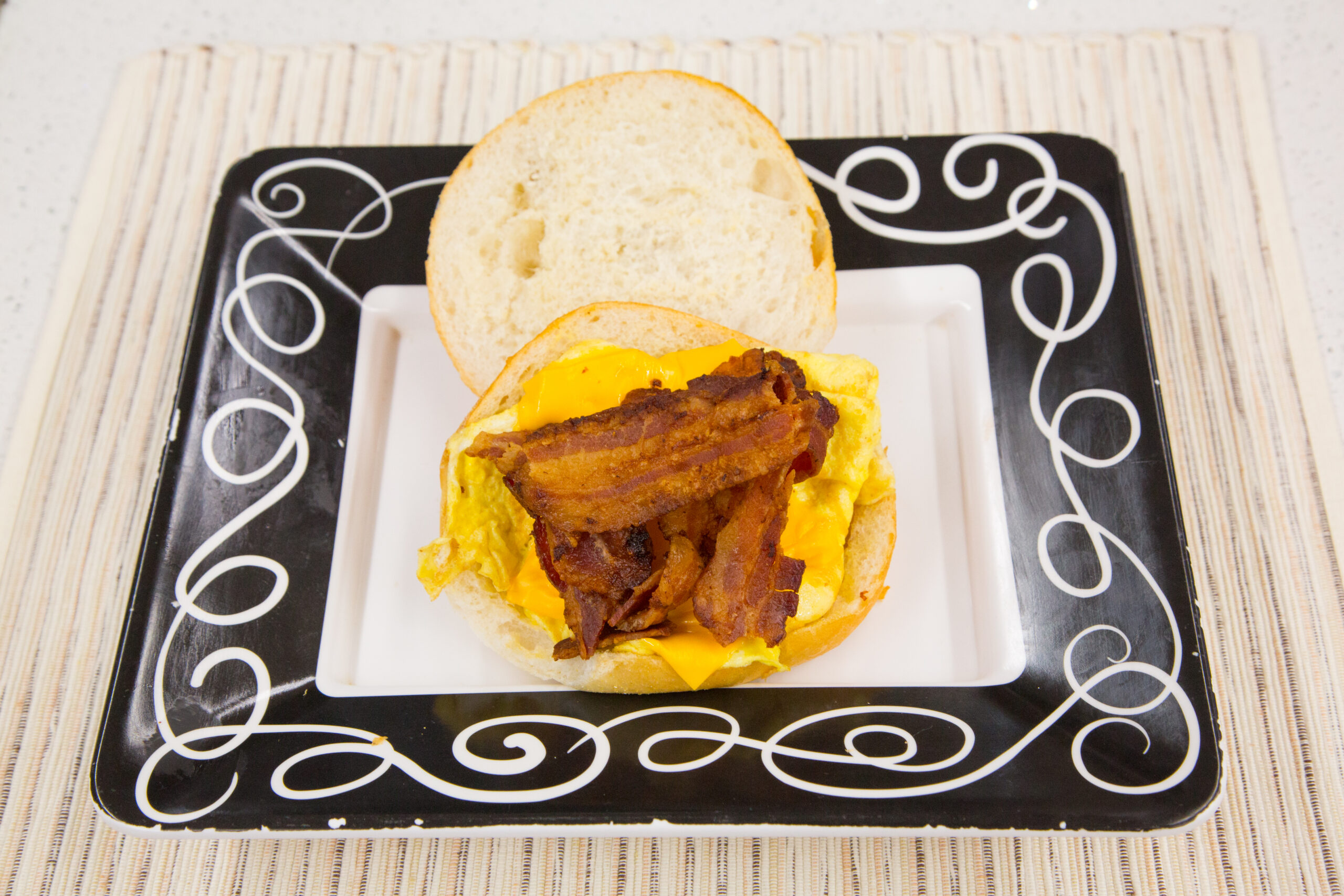 Bacon, Egg, and Cheese Bagel